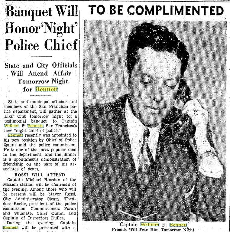 San Francisco Chronicle Februaary 18, 1936