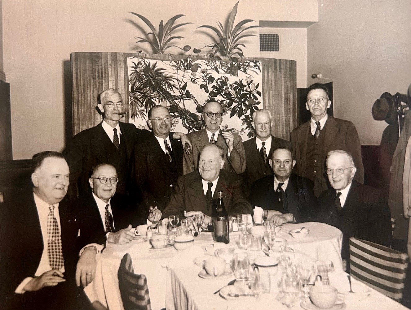  Wm. P. Sullivan seated center with his team at Space Technology Lab in Redondo Beach, CA