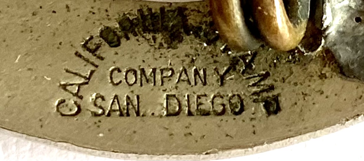 California Stamp Co. San Diego, Budd Johnson collection.
