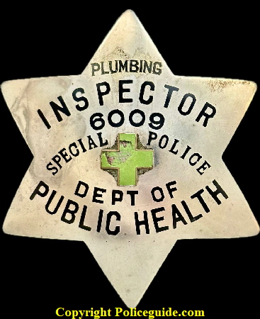 S.F. Plumbing Inspector 6009