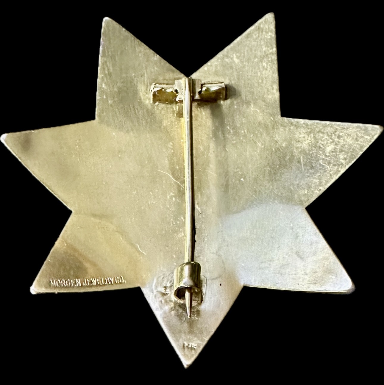 CA-SFPD-Inspector Star No. 681 made by Morgen Jeweler San Francisco