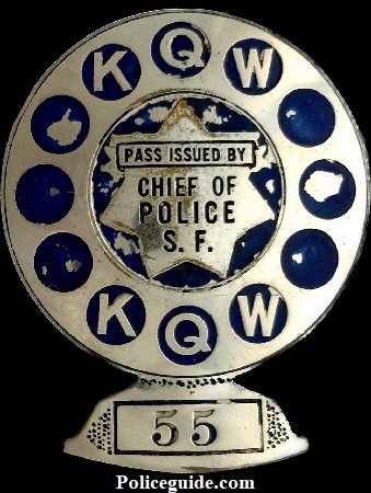 KQW Press Pass SFPD