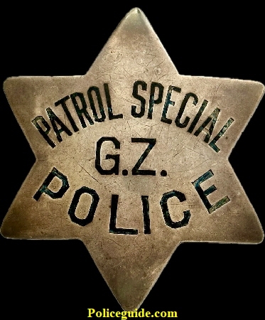 San Francisco Patrol Special G. Z. Police.