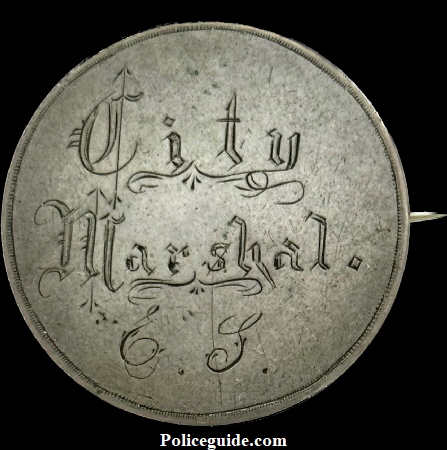 484 City Marshal coin