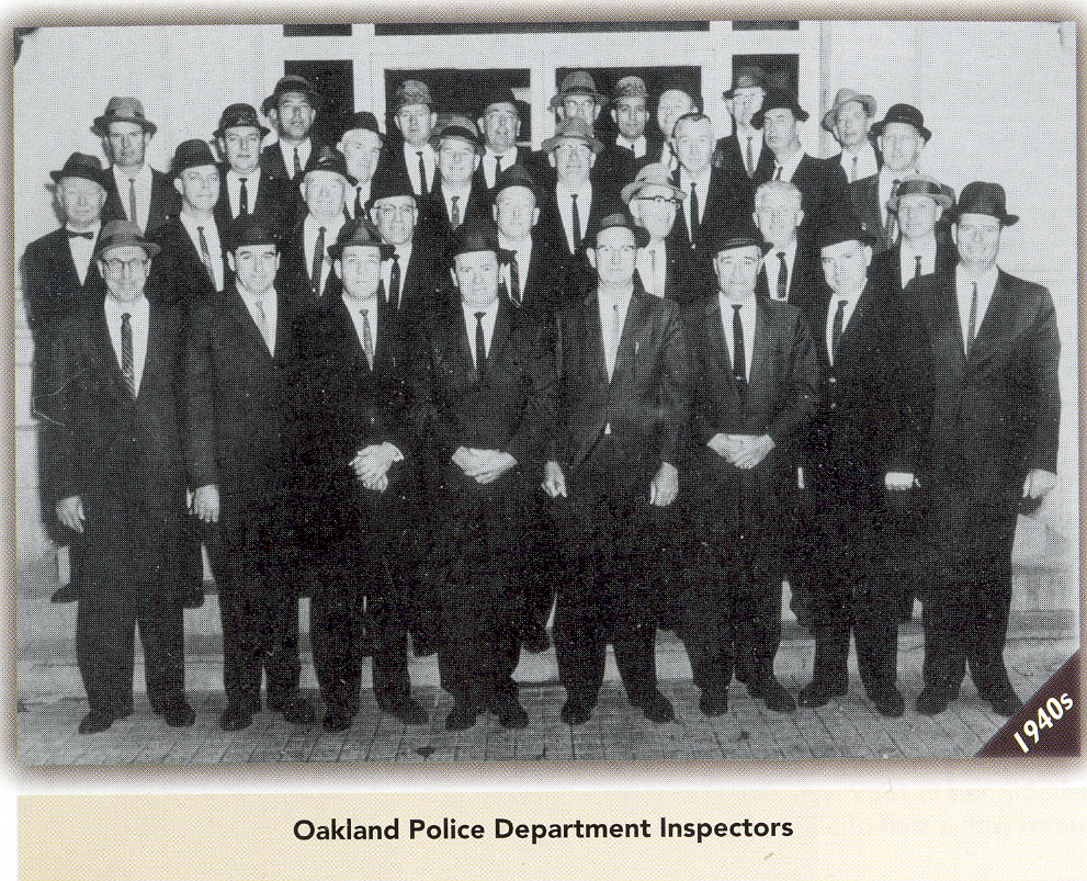 Oakland Police Inspectors circa 1940