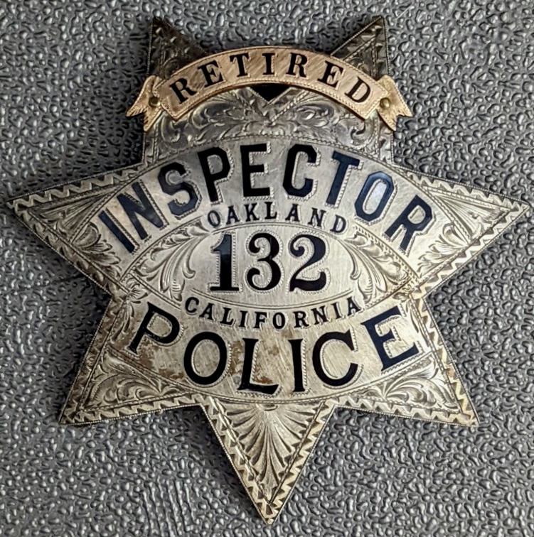 Thomas J Chambers Inspector Badge 132