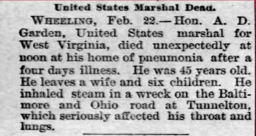 Akron Evening Times February 22, 1896