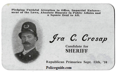 Cresap for Sheriff 