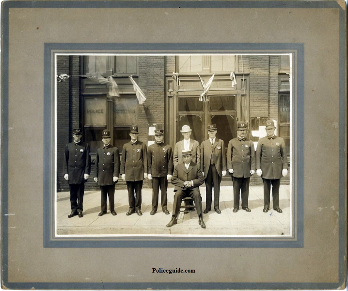 Vancouver, WA Police department circa1908.
